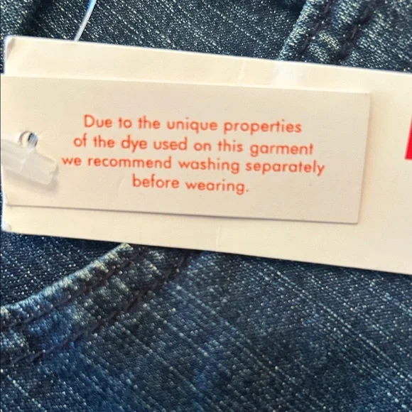 Elle⭐️NWT🌻Dark Indigo Women's Cropped Jeans Size 10 - Picture 11 of 11